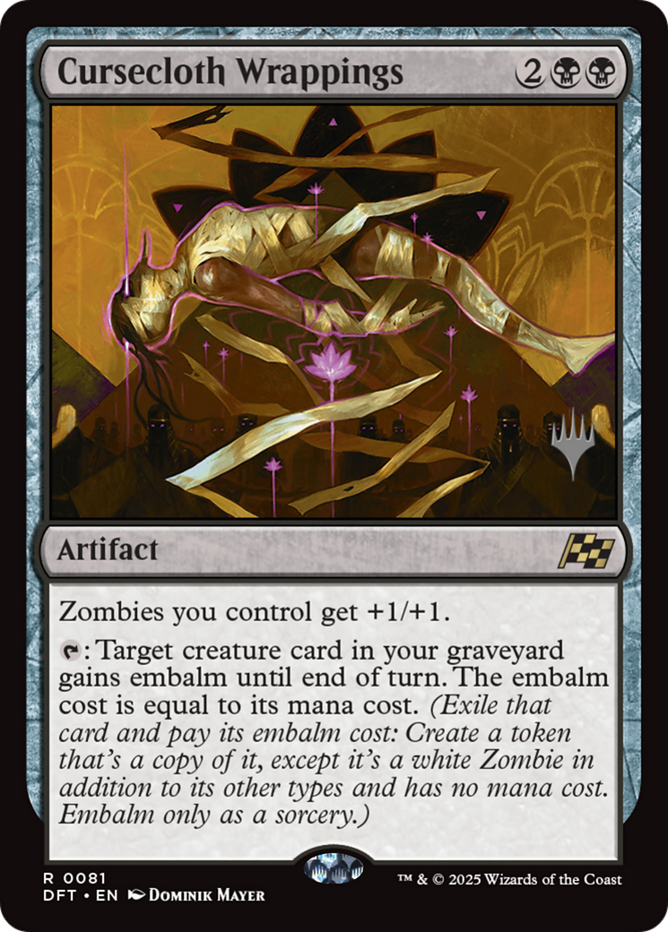 Cursecloth Wrappings (PPDFT-081) - Promo Pack: Aetherdrift