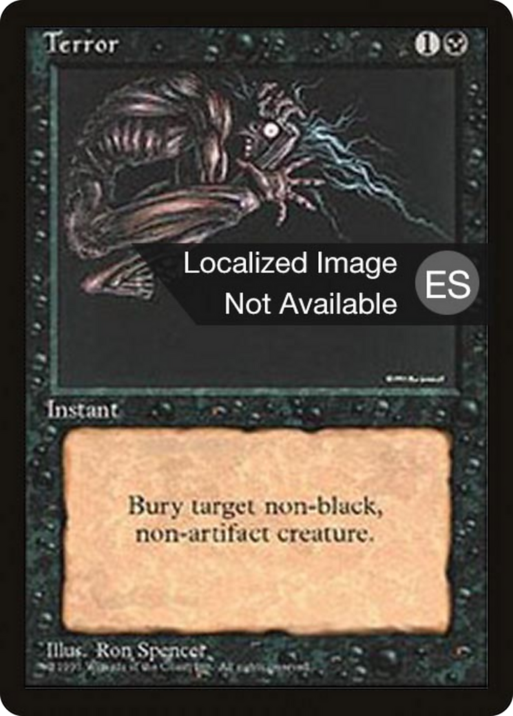 Terror (4BB-) - Fourth Edition Foreign Black Border