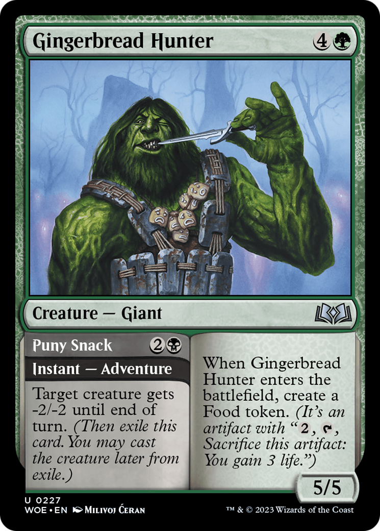 Gingerbread Hunter (WOE-227) - Wilds of Eldraine