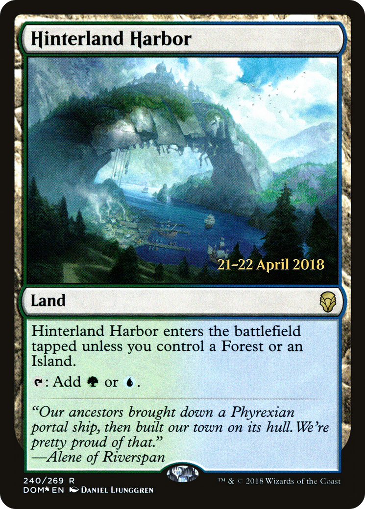 Hinterland Harbor (PRE-240) - Dominaria Promos Foil