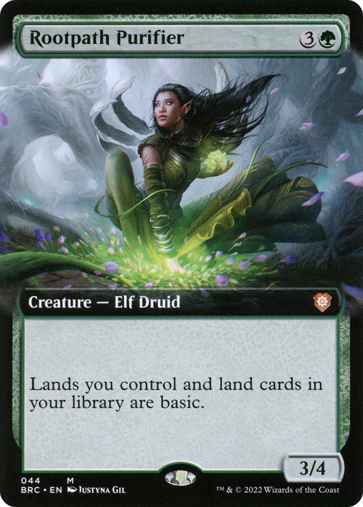 Rootpath Purifier (Extended Art) (BRC-044) - The Brothers' War Commander: (Extended Art)