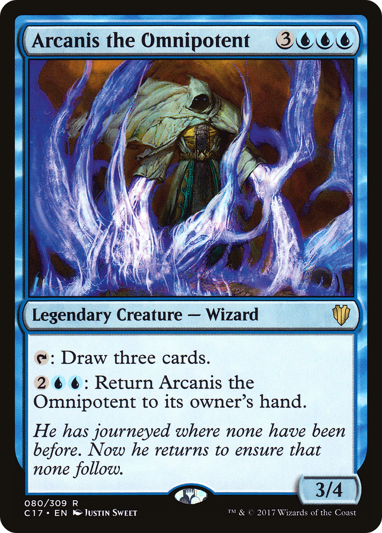Arcanis the Omnipotent (C17-080) - Commander 2017