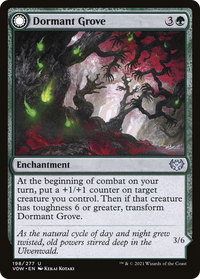 Dormant Grove (VOW-198) - Innistrad: Crimson Vow: (Double Faced Transform) Foil