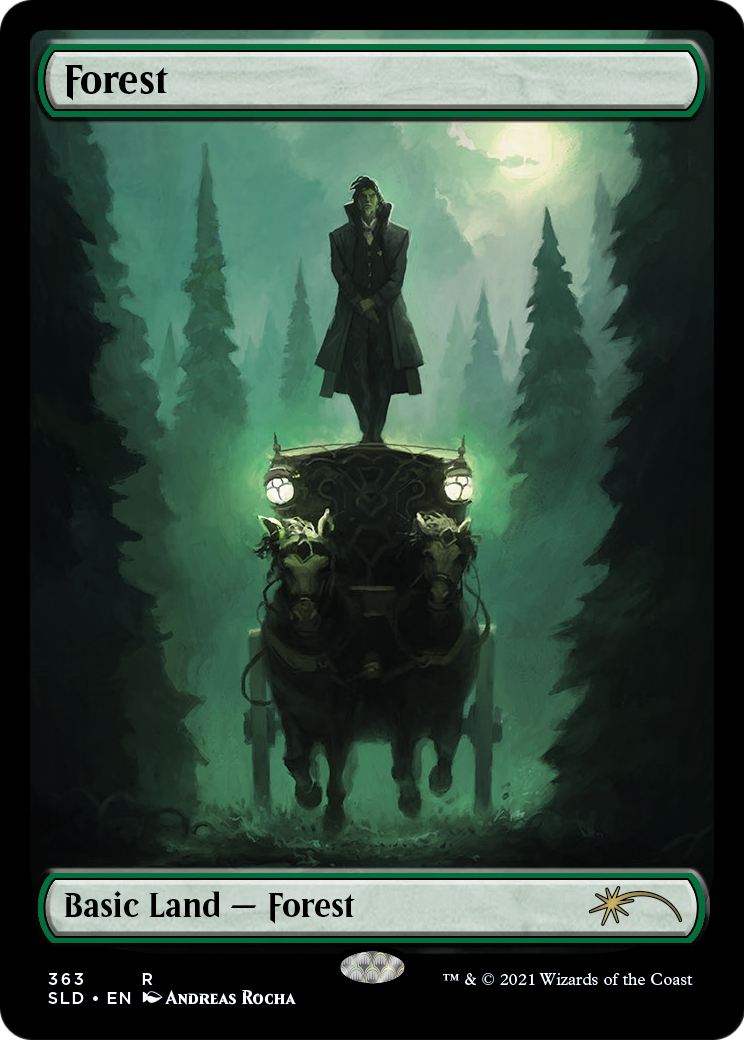 Forest (The Dracula Lands) (SLD-363) - Secret Lair Drop Foil