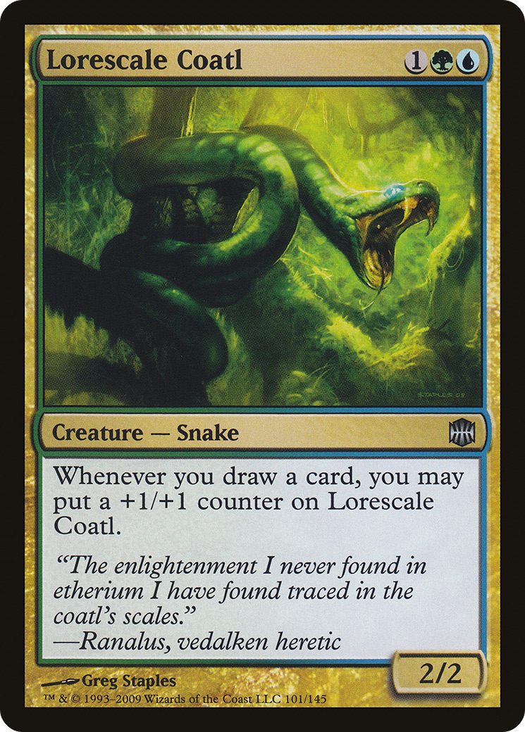 Lorescale Coatl (ARB-101) - Alara Reborn Foil