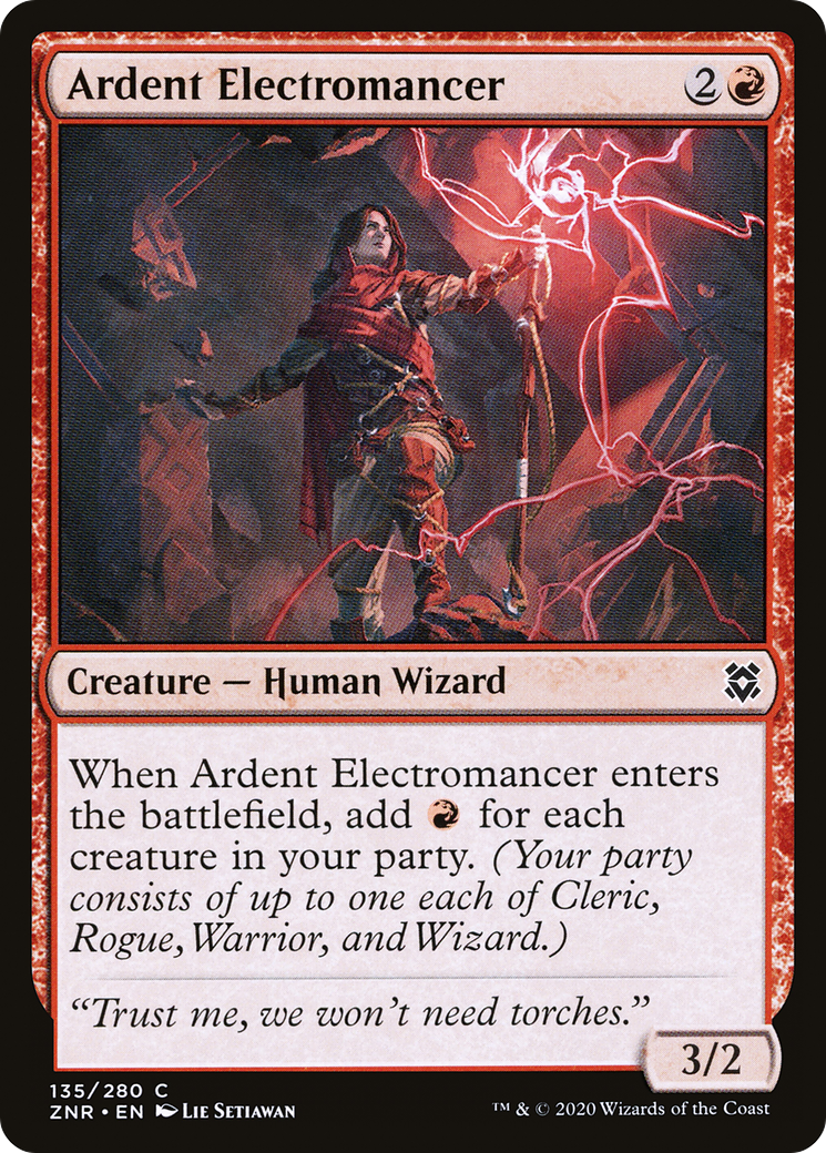 Ardent Electromancer (ZNR-135) - Zendikar Rising Foil