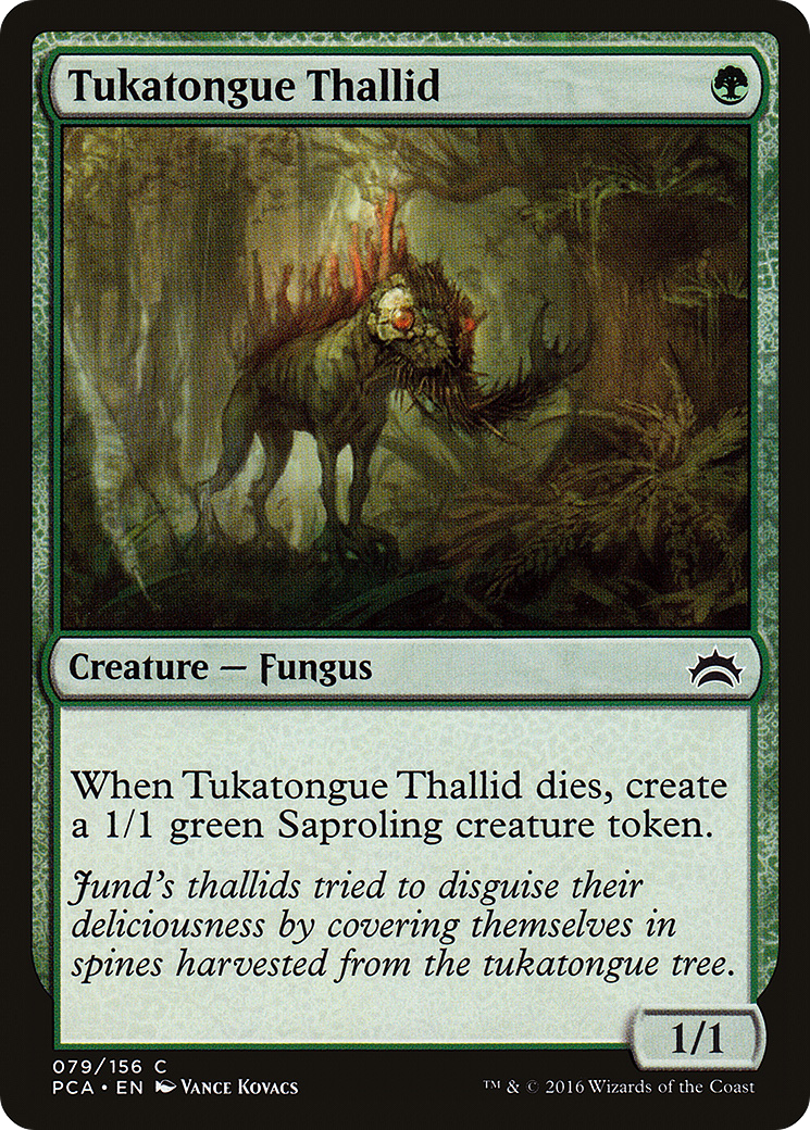 Tukatongue Thallid (PCA-079) - Planechase Anthology