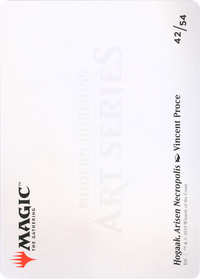 Hogaak, Arisen Necropolis // Hogaak, Arisen Necropolis (AMH1-042) - Modern Horizons Art Series (Borderless)