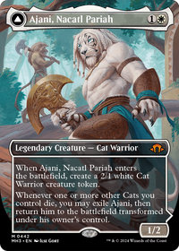 Ajani, Nacatl Pariah (Borderless) (MH3-442) - Modern Horizons 3