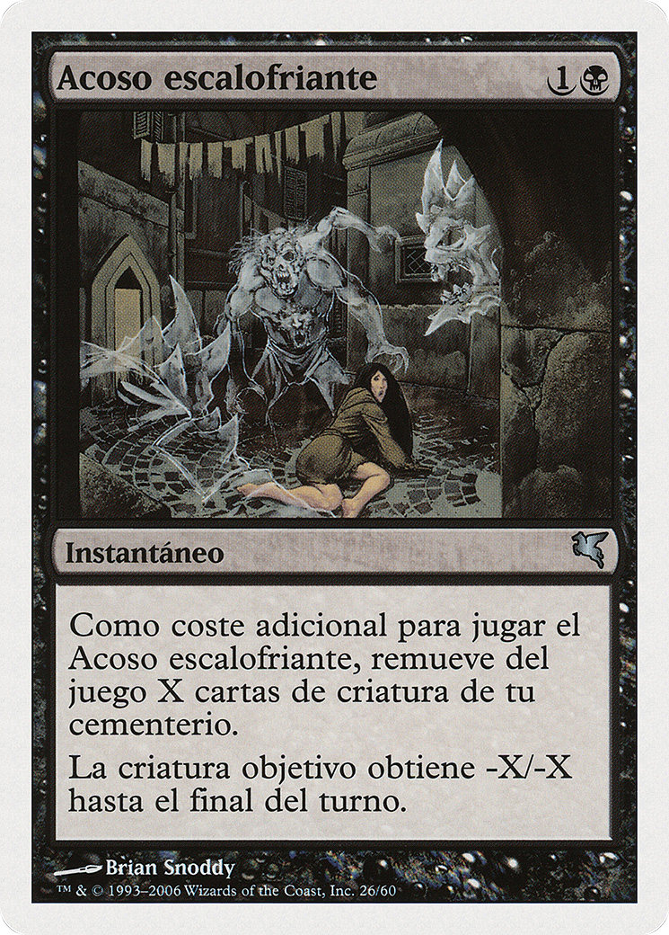 Chill Haunting (Spanish) - "Acoso escalofriante" (PSAL-E26) - Salvat 2005