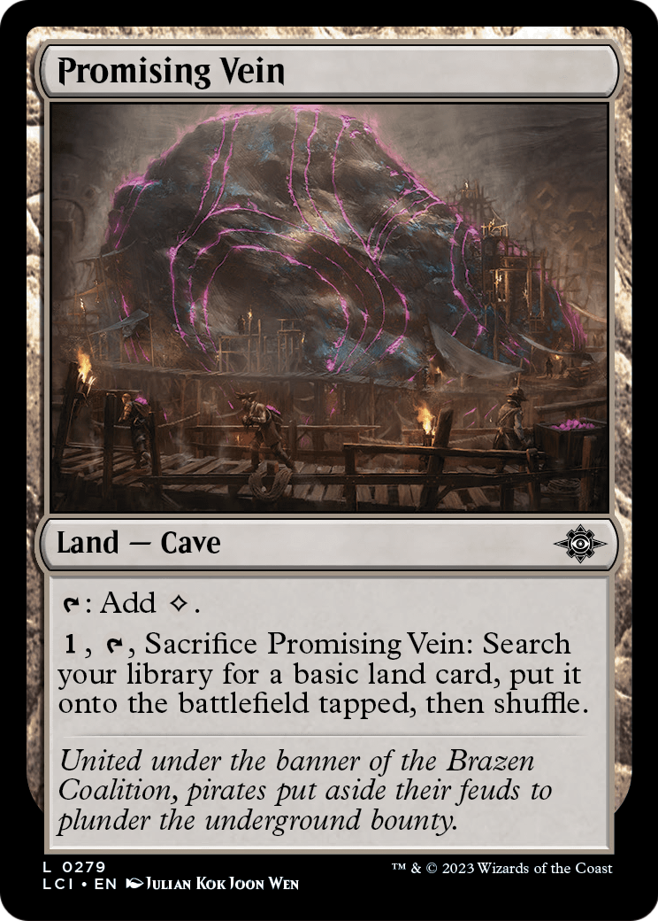 Promising Vein (LCI-279) - The Lost Caverns of Ixalan Foil