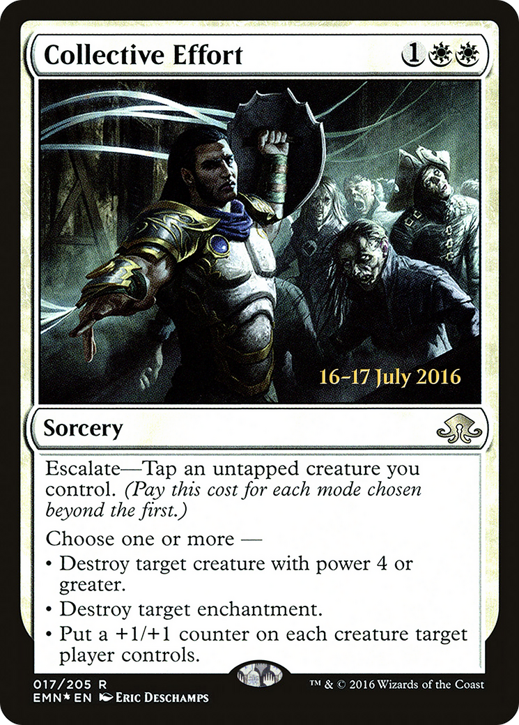 Collective Effort (PRE-017) - Eldritch Moon Promos Foil