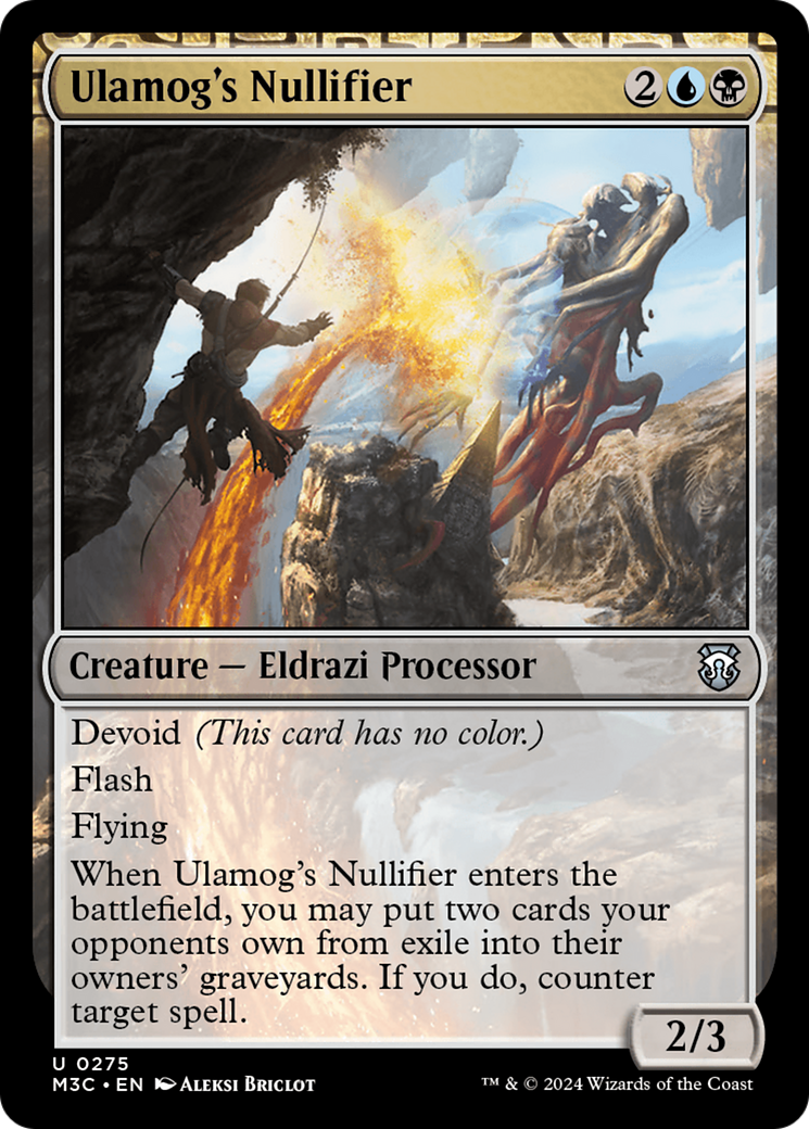Ulamog's Nullifier (M3C-275) - Modern Horizons 3 Commander: (devoid)
