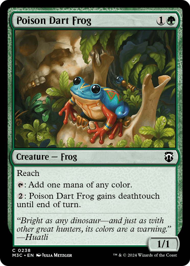 Poison Dart Frog (M3C-238) - Modern Horizons 3 Commander