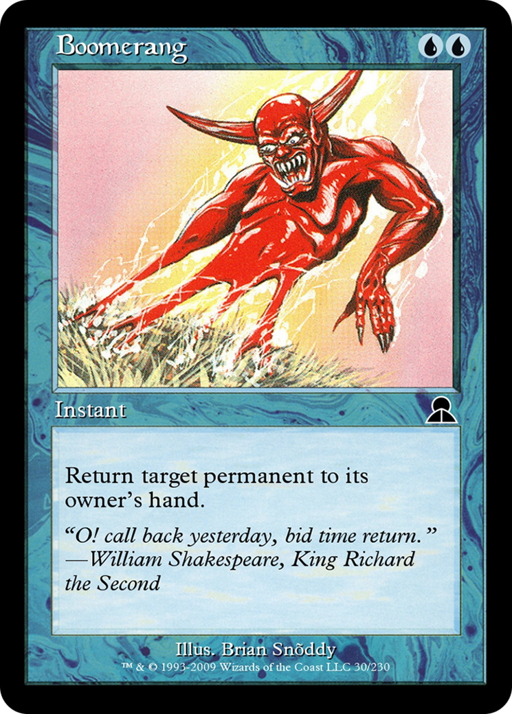 Boomerang (ME3-030) - Masters Edition III