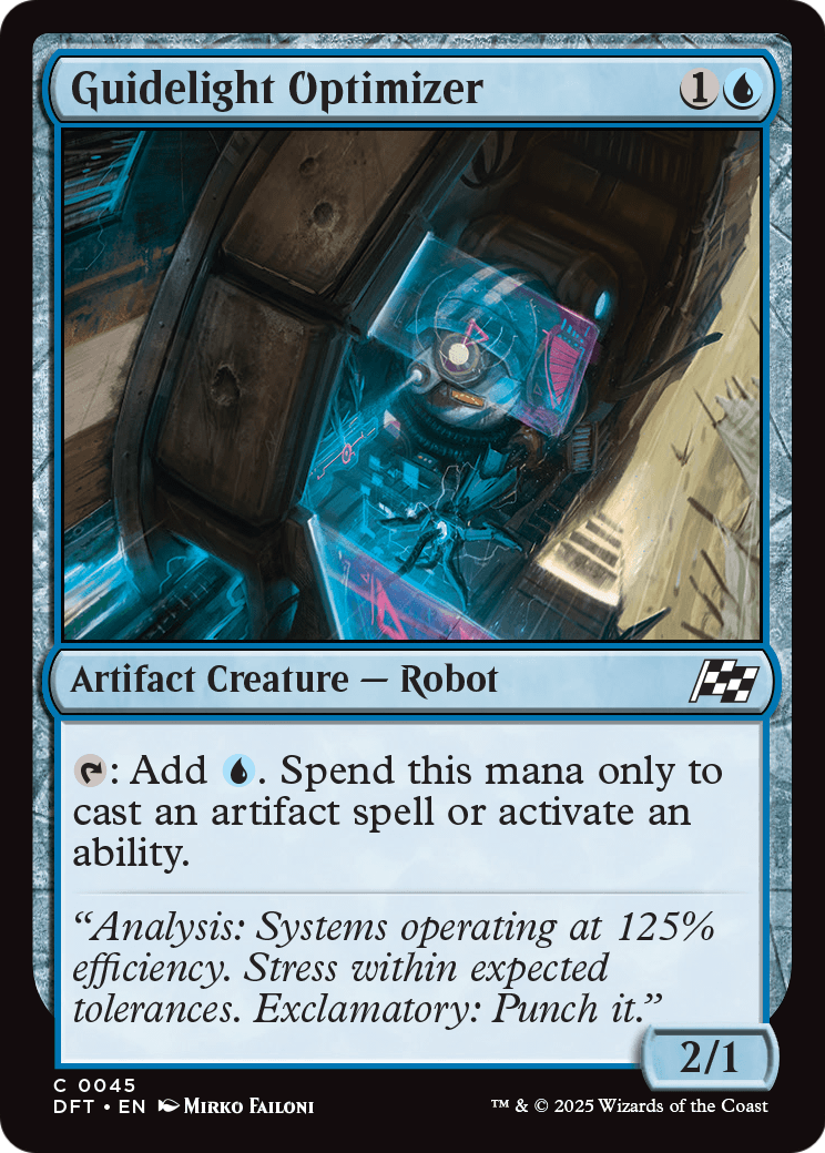 Guidelight Optimizer (DFT-045) - Aetherdrift Foil