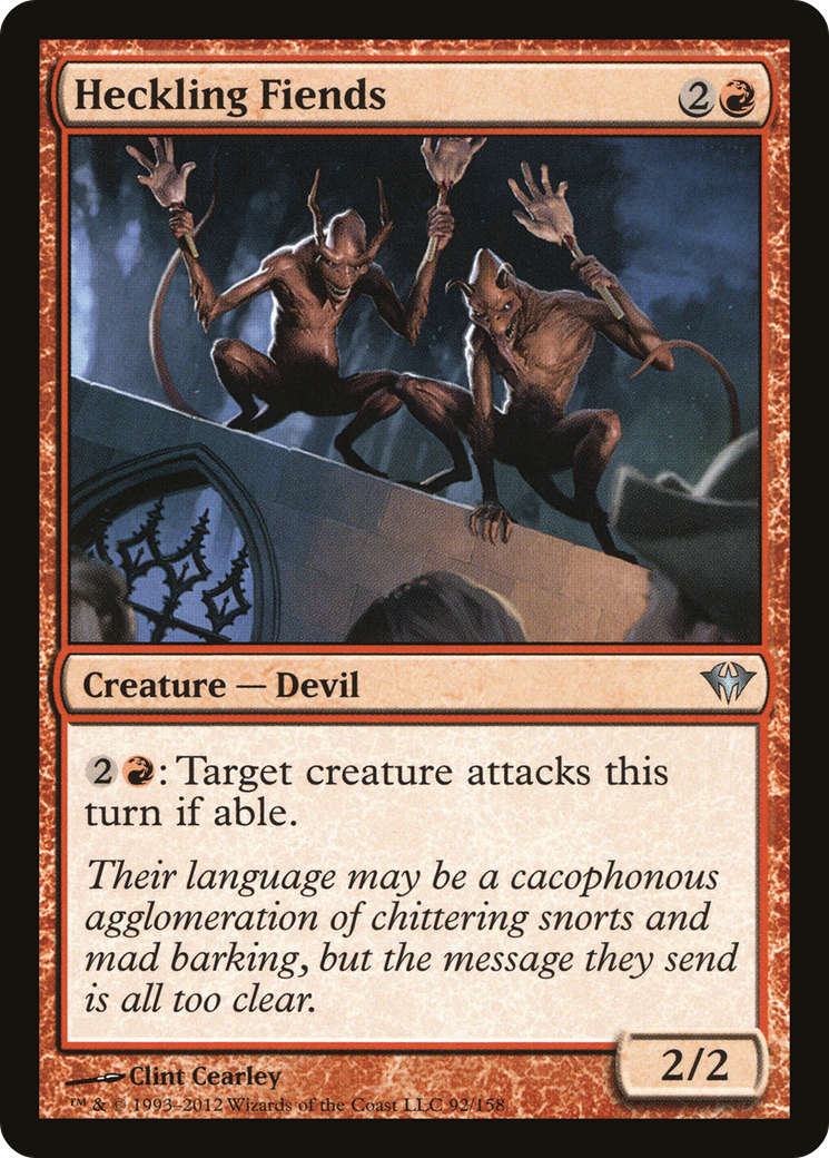 Heckling Fiends (DKA-092) - Dark Ascension