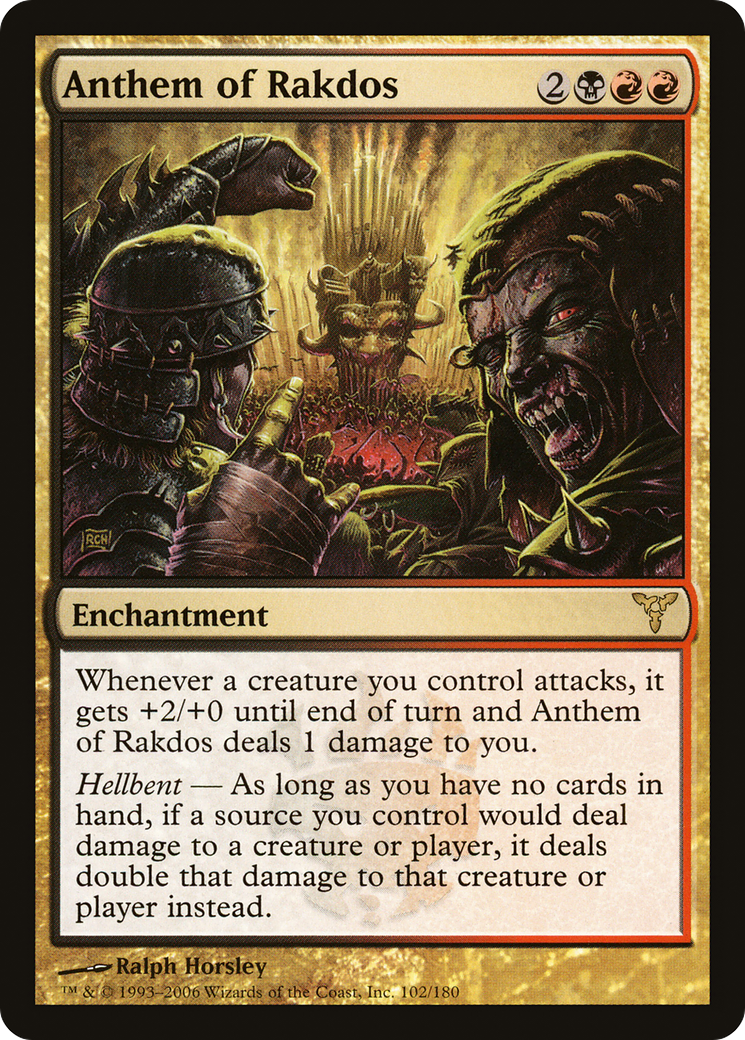 Anthem of Rakdos (DIS-102) - Dissension