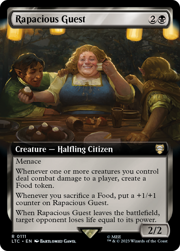 Rapacious Guest (Extended Art) (LTC-111) - Tales of Middle-earth Commander: (Extended Art) Foil