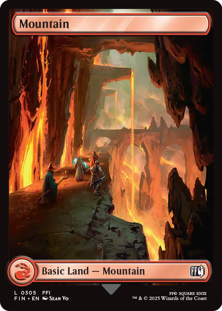Mountain (0305) (FIN-305) - FINAL FANTASY Foil