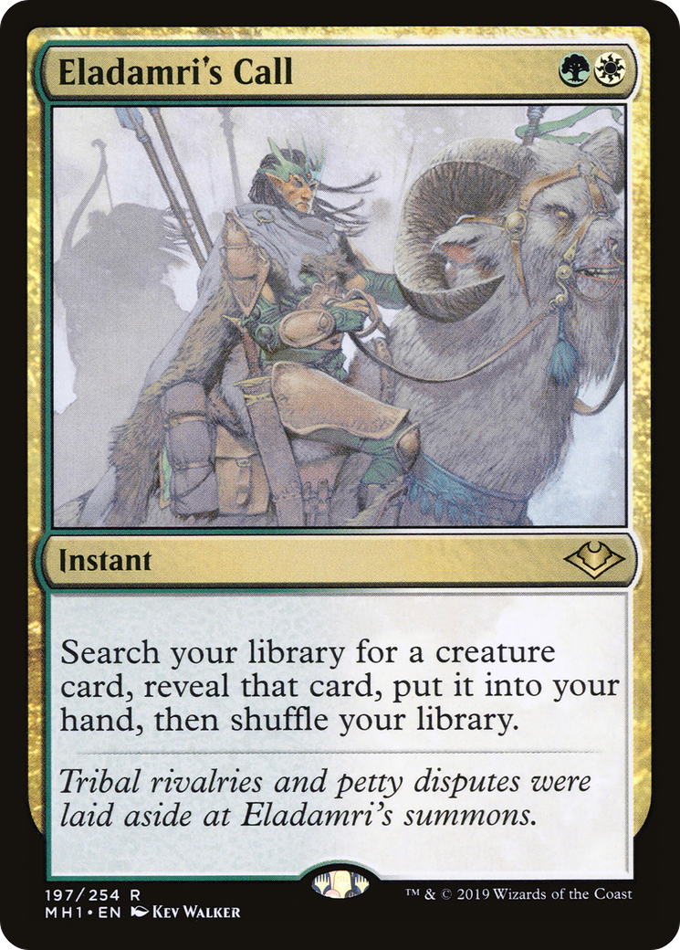 Eladamri's Call (MH1-197) - Modern Horizons Foil