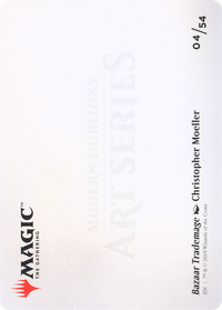 Bazaar Trademage // Bazaar Trademage (AMH1-004) - Modern Horizons Art Series (Borderless)