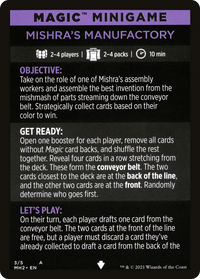 Mishra's Manufactory // Mishra's Manufactory (cont'd) (MMH2-003) - Modern Horizons 2 Minigames