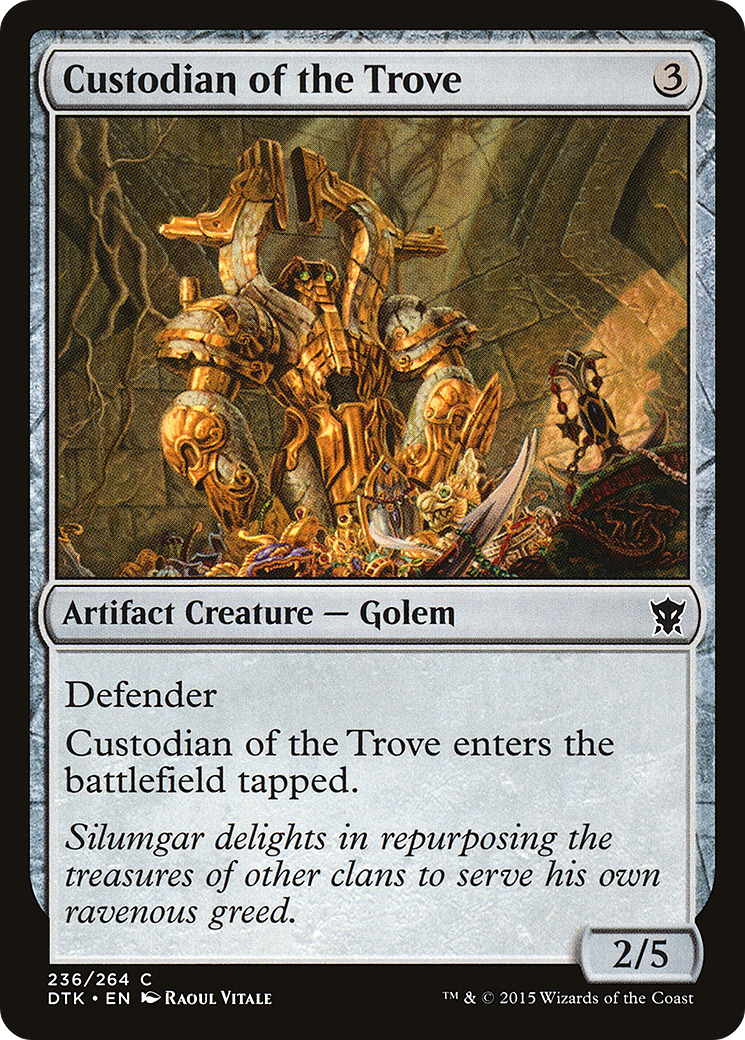 Custodian of the Trove (DTK-236) - Dragons of Tarkir