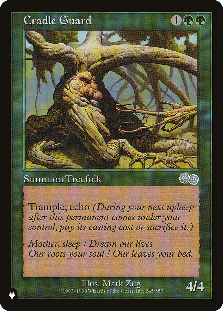 Cradle Guard (LIST-245/350) - The List