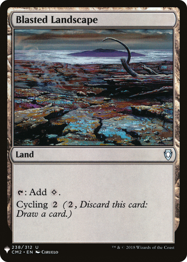 Blasted Landscape (LIST-238) - The List