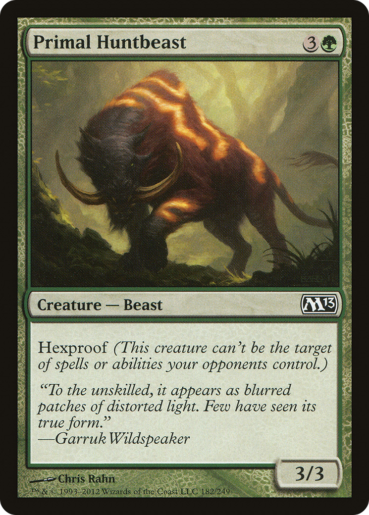 Primal Huntbeast (M13-182) - Magic 2013