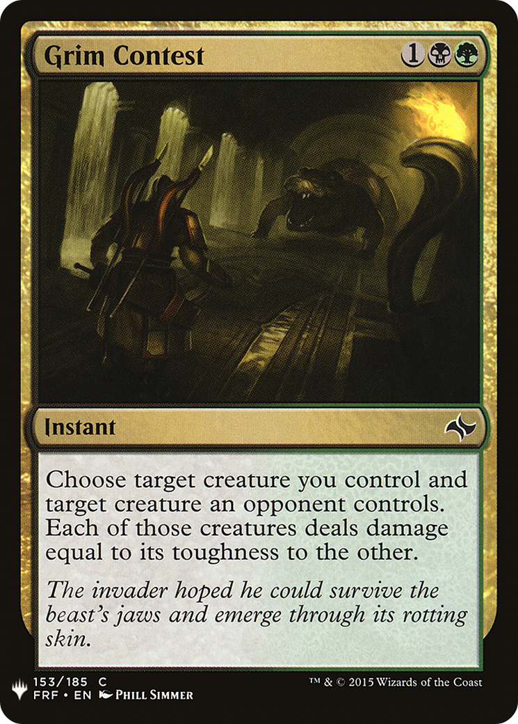 Grim Contest (LIST-153) - The List