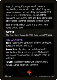 Urza's Blueprints (minigame) // Urza's Blueprints (cont'd) (MMH2-004) - Modern Horizons 2 Minigames