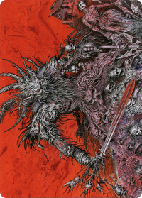 Varragoth, Bloodsky Sire // Varragoth, Bloodsky Sire (ASKHM-078) - Art Series: Kaldheim (Borderless) Foil