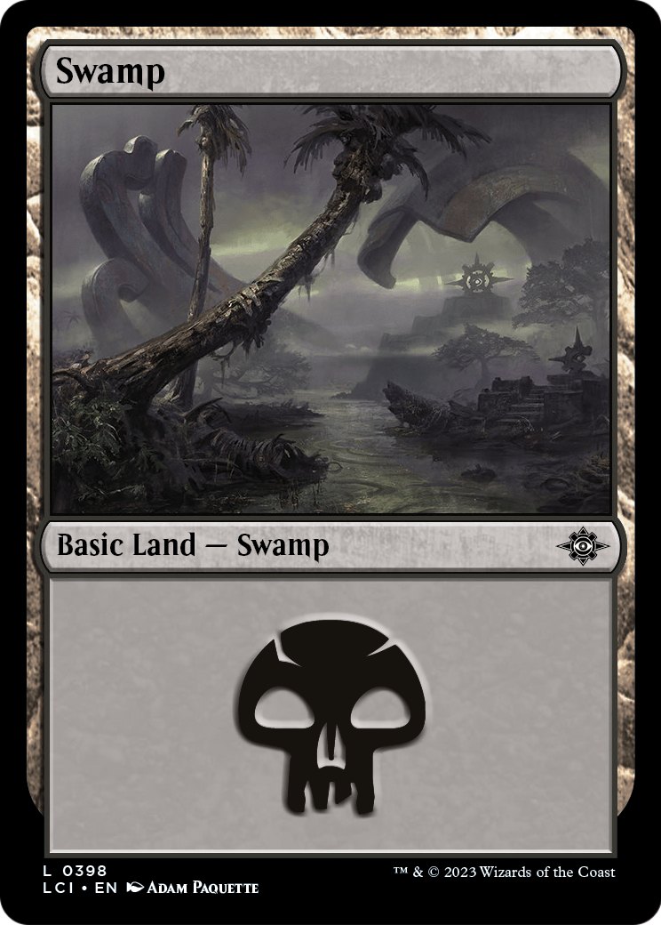 Swamp (0398) (LCI-398) - The Lost Caverns of Ixalan Foil
