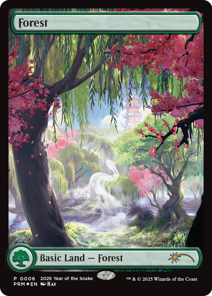 Forest (Year of the Snake 2025) (SSP-006) - Standard Showdown Promos Foil