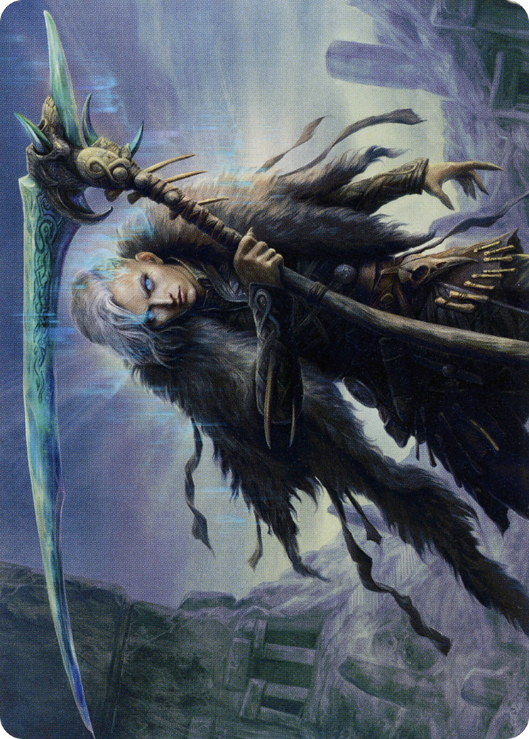 Egon, God of Death // Egon, God of Death (ASKHM-024) - Art Series: Kaldheim (Borderless) Foil