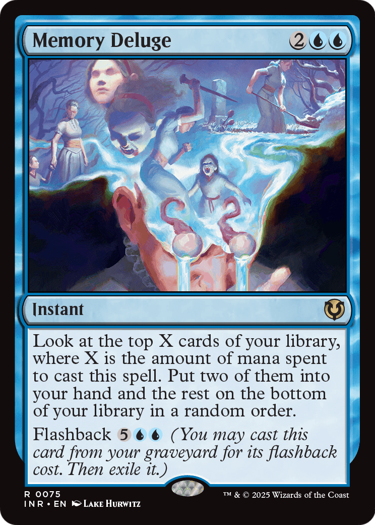 Memory Deluge (INR-075) - Innistrad Remastered Foil