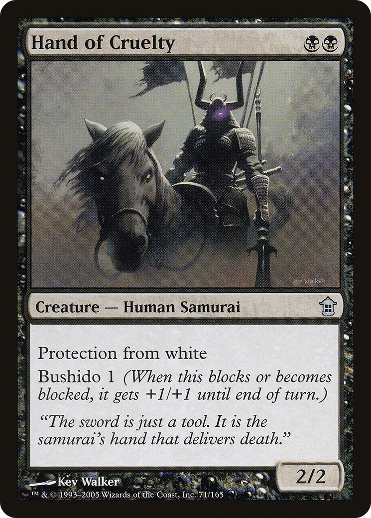 Hand of Cruelty (SOK-071) - Saviors of Kamigawa Foil