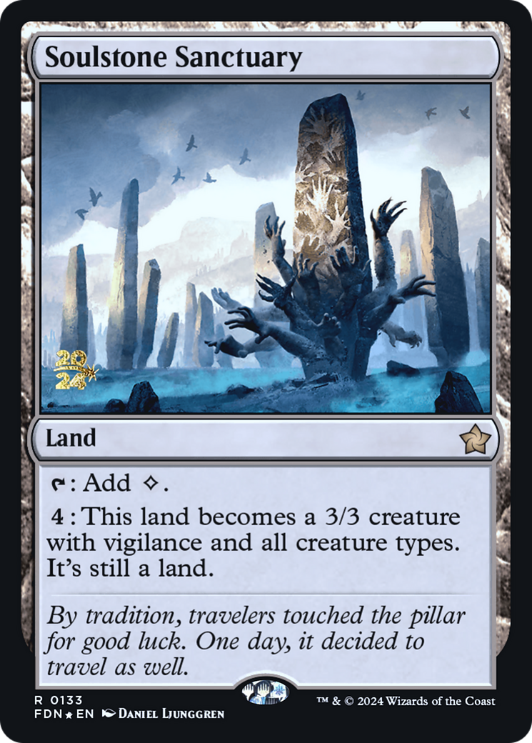 Soulstone Sanctuary (PRE-133) - Foundations Promos Foil