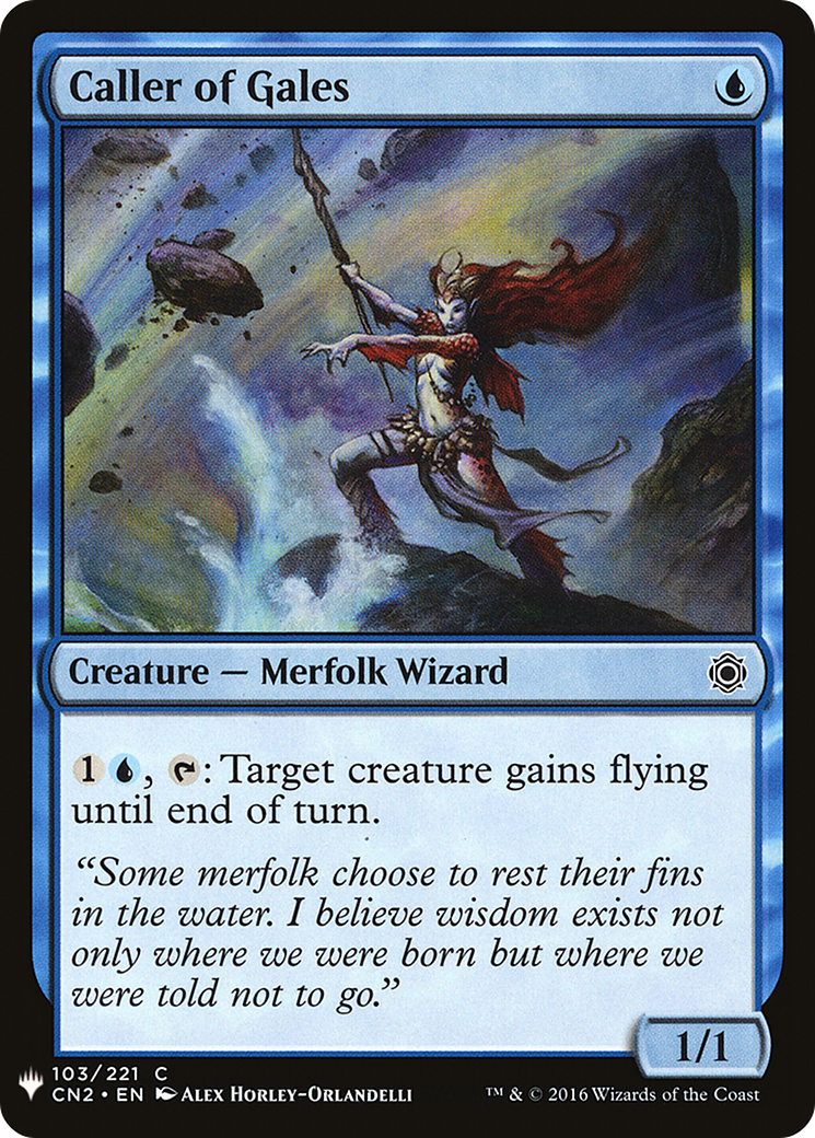 Caller of Gales (LIST-103) - The List