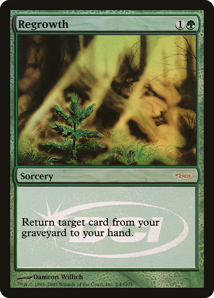 Regrowth (JDG-002) - Judge Gift Cards 2005 Foil