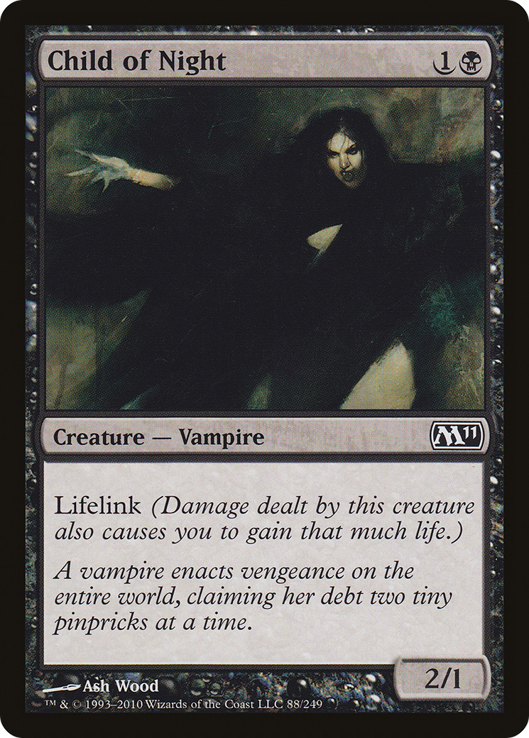 Child of Night (M11-088) - Magic 2011 Foil