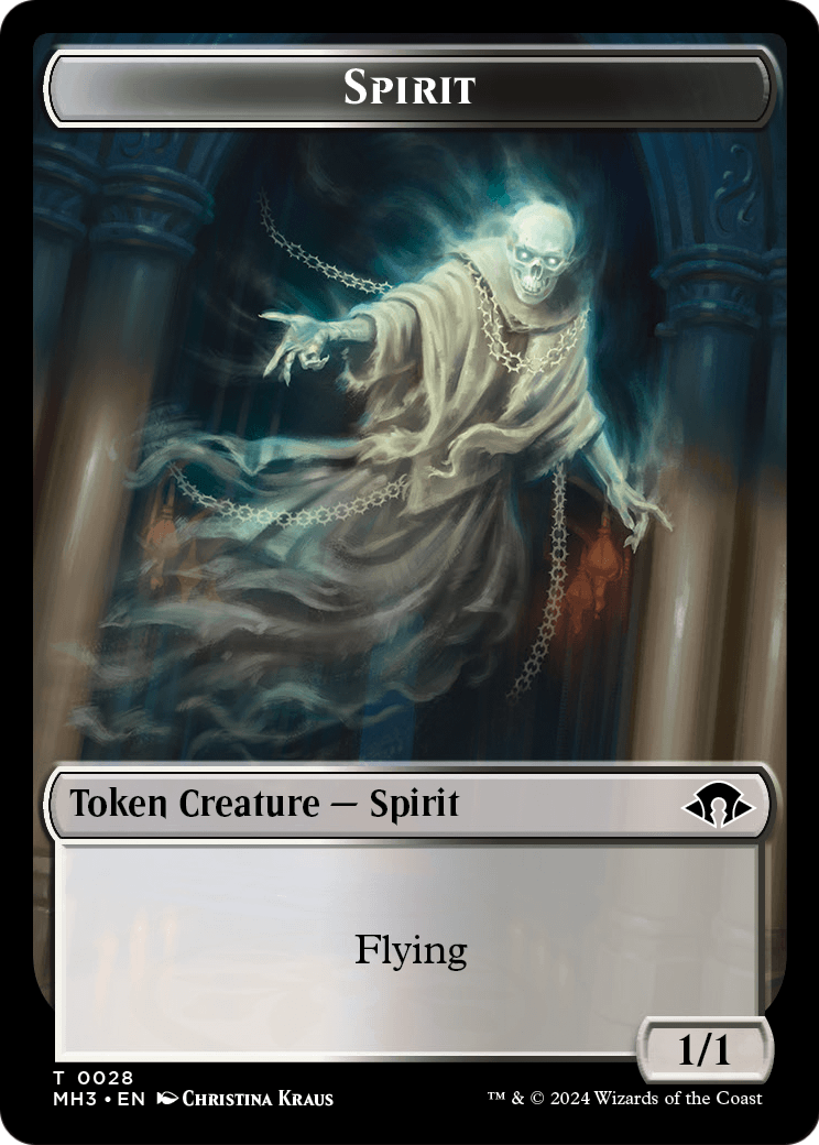 Spirit (TMH3-028) - Modern Horizons 3 Tokens