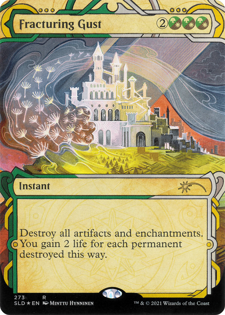 Fracturing Gust (SLD-273) - Secret Lair Drop: (Showcase) Foil