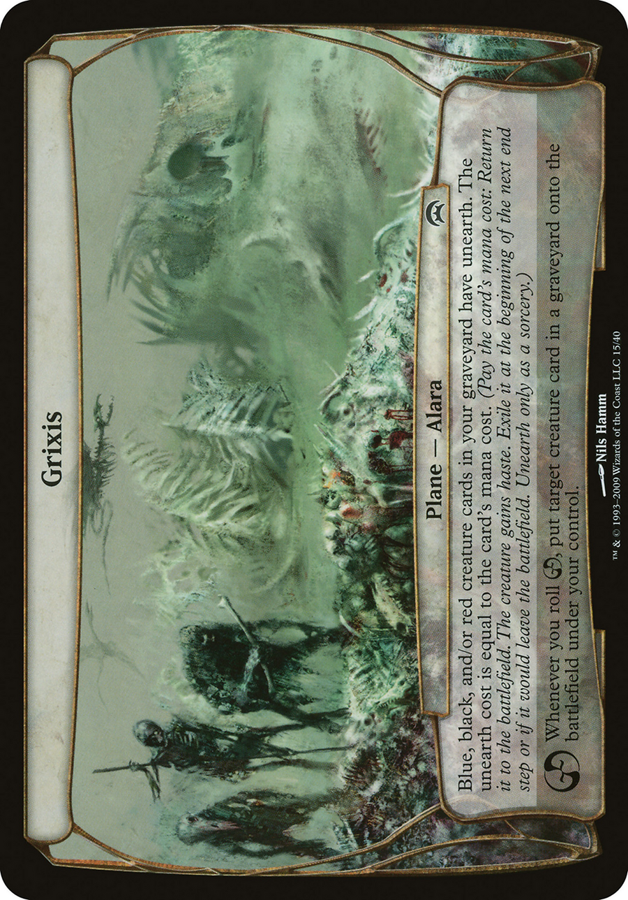 Grixis (Planechase) (OVER-) - Planechase Planes