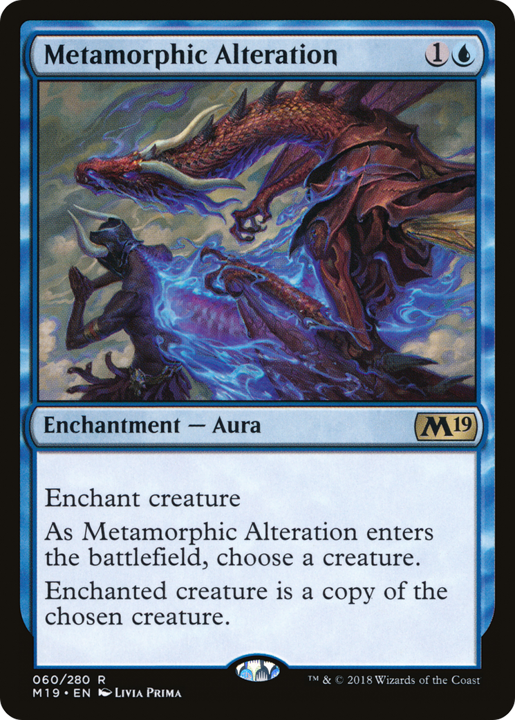 Metamorphic Alteration (M19-060) - Core Set 2019 Foil
