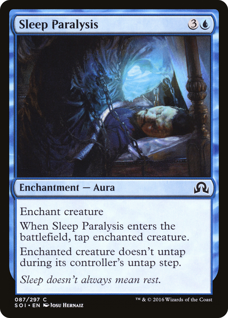 Sleep Paralysis (SOI-087) - Shadows over Innistrad Foil