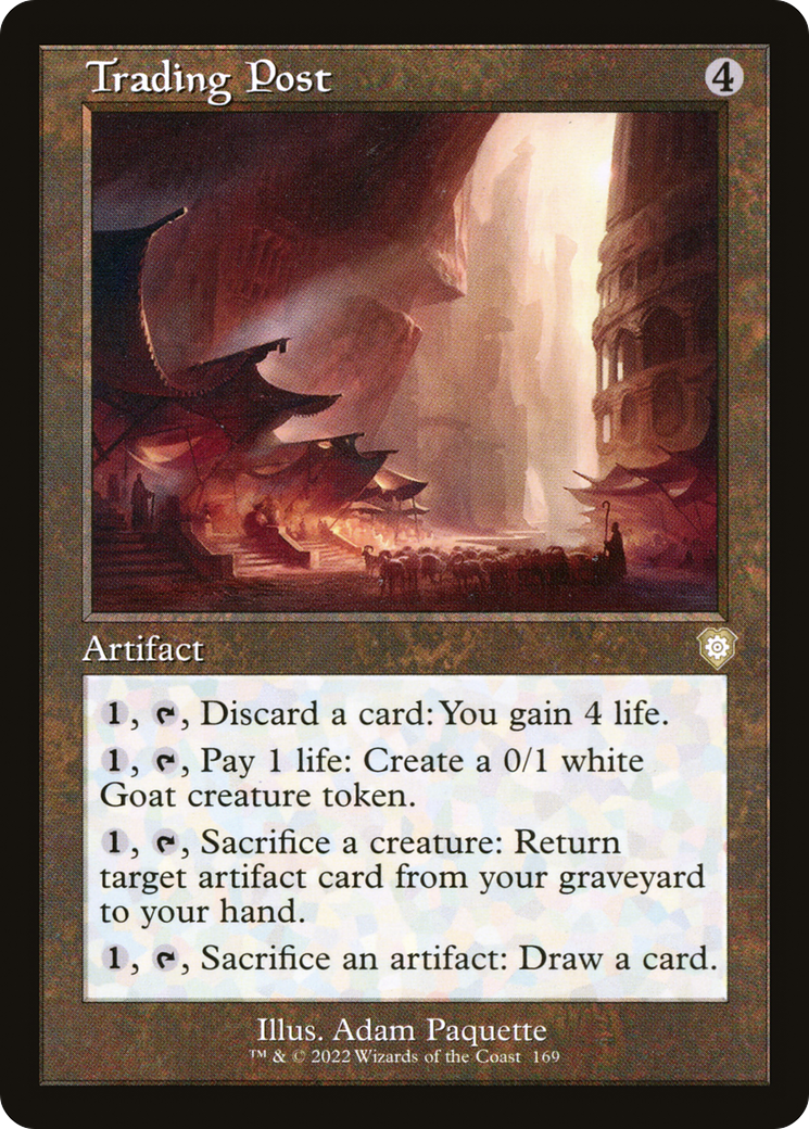 Trading Post (Retro Frame) (BRC-169) - The Brothers' War Commander