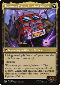 Optimus Prime, Hero (BOT-013) - Transformers: (convertdfc)
